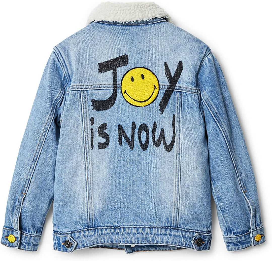 Desigual Boy's CHAQ_NEPTU 5053 Denim MEDIUM WASH, Blue, 9/10