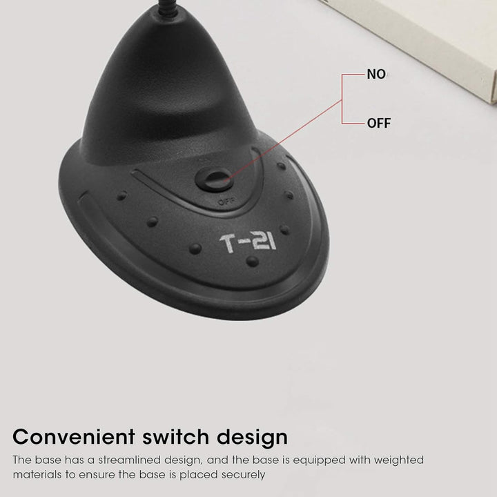 Zunate Flexible Desktop Microphone, Laptop/PC Mikrofon Tischmikrofon mit 3.5mm Klinke, 360° Omnidire