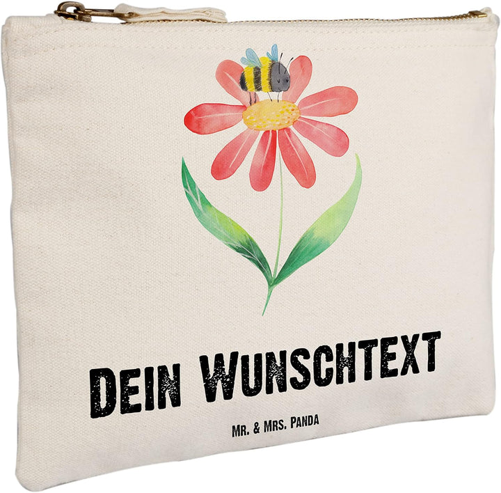 Mr. & Mrs. Panda Kulturbeutel personalisierbar Hummel Blume Grösse XL Grosse - Personalisierte Gesch