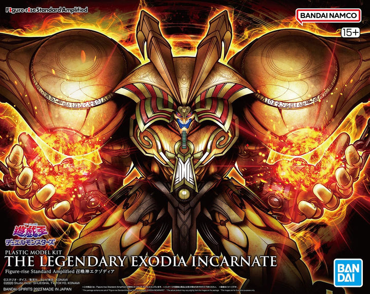BANDAI Spirits (Rise Standard Amplified YU-Gi-Oh! Duel Monster Summoning God Exodia Color Coded Plas