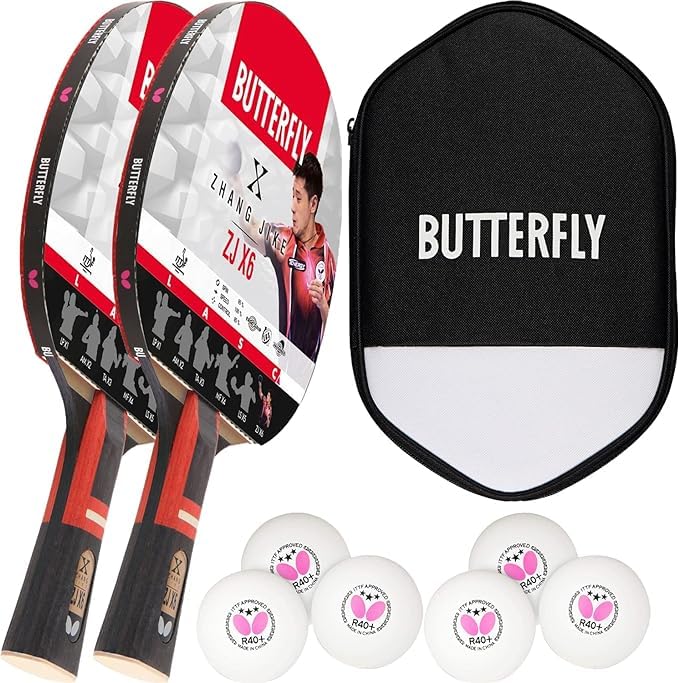 Butterfly® Zhang Tischtennisschläger Jike ZJX 6 | Tischtennisschläger Schläger Profi &amp; Wettkampf | I