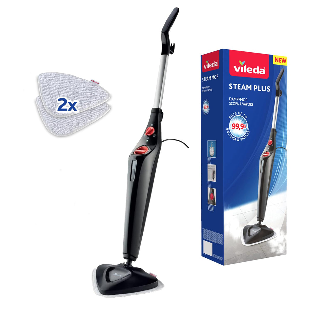 Vileda Dampfreiniger Steam Plus inklusive Teppichreiniger Tankvolumen: 0,4 L