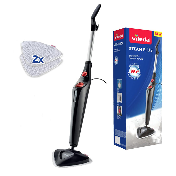 Vileda Dampfreiniger Steam Plus inklusive Teppichreiniger Tankvolumen: 0,4 L