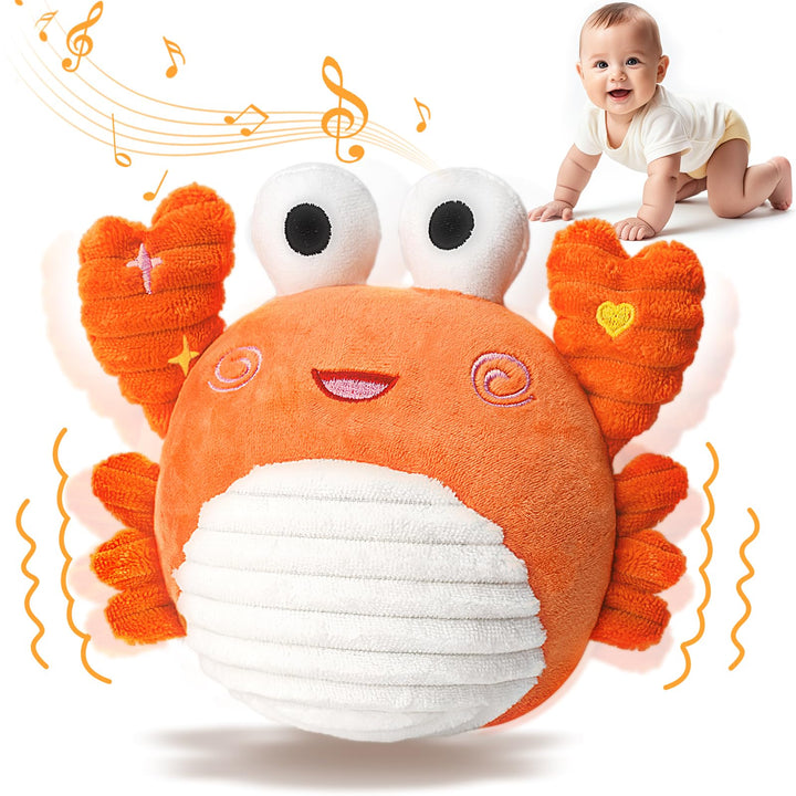 Vanplay Krabbe Baby Spielzeug, Baby Spielzeug 6 Monate Musikalische Krabbelspielzeug Geschenk 1 Jahr