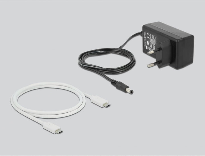 Delock M.2 Dockingstation für 2 x M.2 NVMe PCIe SSD mit Klon Funktion, 63331