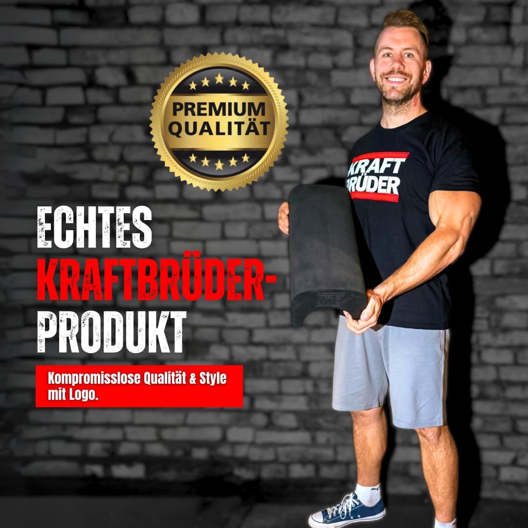 KraftPad Leg – Leg Extension Upgrade Pad inkl. Fixierband | +8 cm Range of Motion | Beinstrecker Zus