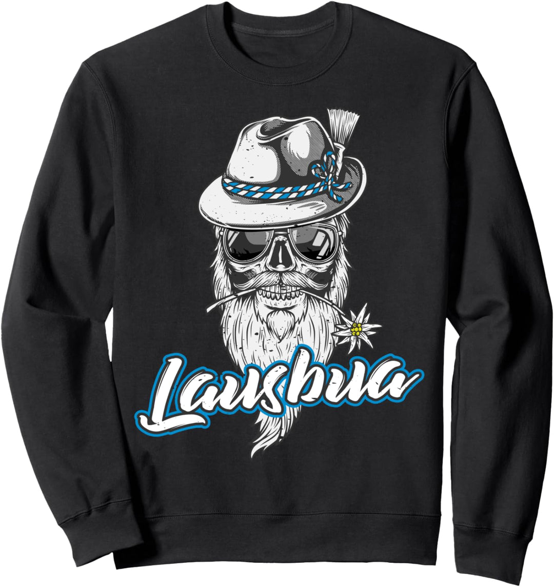 Lausbub Shirt Trachtenshirt Herren Lausbua Sweatshirt