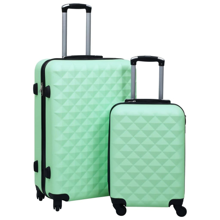 vidaXL Hartschale Trolley Set 2-tlg. 4 360-Grad-Rollen Hartschalenkoffer Reisekoffer Koffer Kofferse