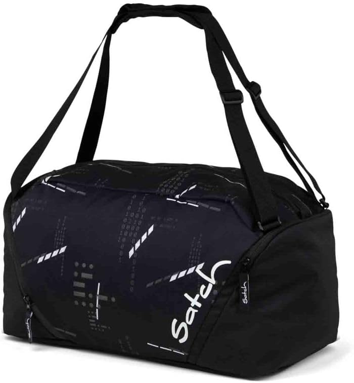 Satch Match Plus Schulrucksack Set 3tlg. inkl. Schlamperbox und Sporttasche (Ninja Matrix), Ninja Ma