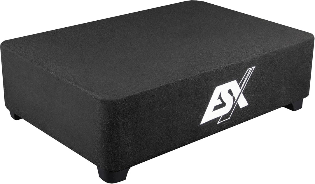 ESX QX10BXA - 10“ (25 cm) aktiver Downfire-Subwoofer aus der Quantum -Serie | 1000W Peak