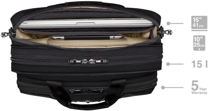 WENGER Legacy Laptop-Tasche, Notebook, Aktentasche, Organizer, Damen Herren, Büro Business-Reisen Un
