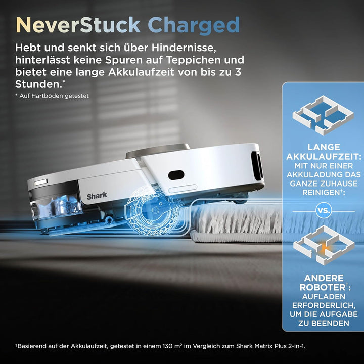 Shark ThermaCharged – Core PowerDetect Nass- und Trocken-Saugroboter, DirtDetect, FloorDetect, autom