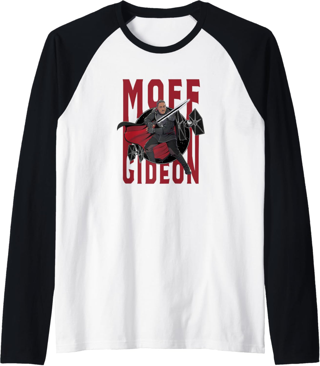Star Wars Moff Gideon Action Poster Raglan