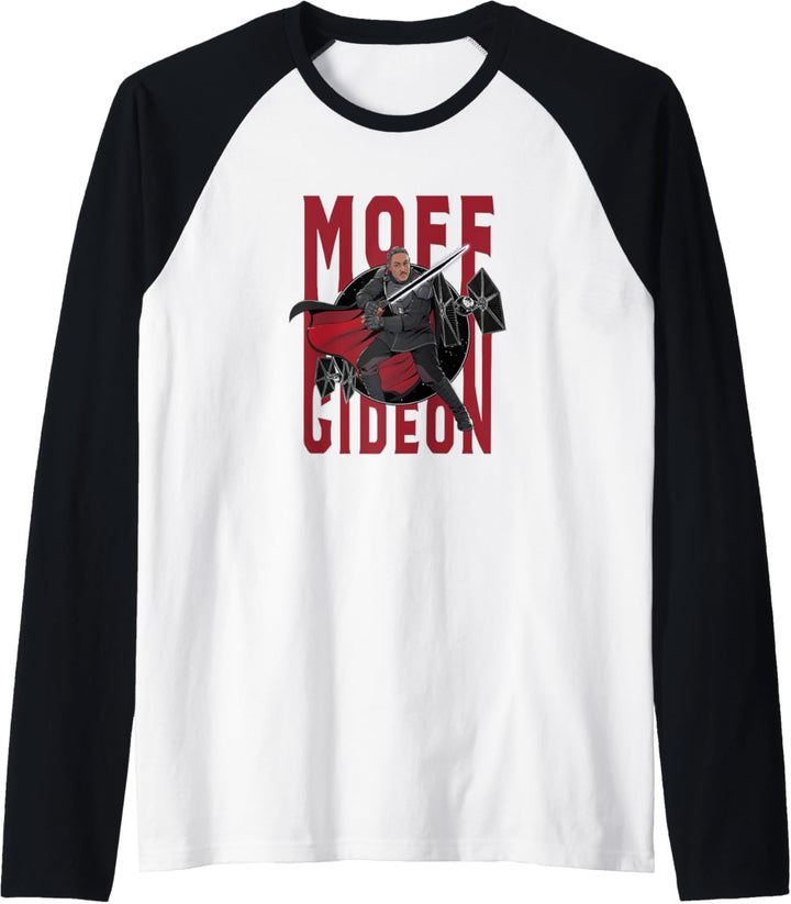 Star Wars Moff Gideon Action Poster Raglan