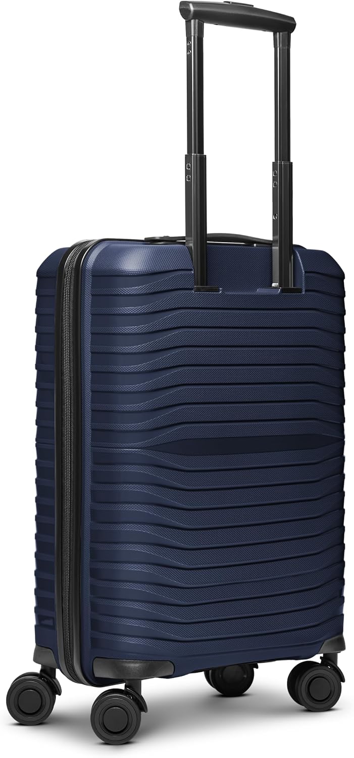 Stratic Shine Handgepäck Koffer &amp; Trolley | Ausgestattet mit 4 360° drehbare Rollen, arretierbarer G