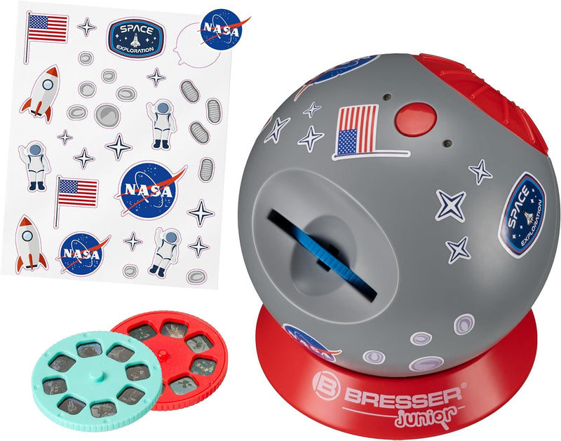 ISA Space Exploration Weltraum-Projektor NASA für Kinder mit 24 astronomischen Bildern zum projizier