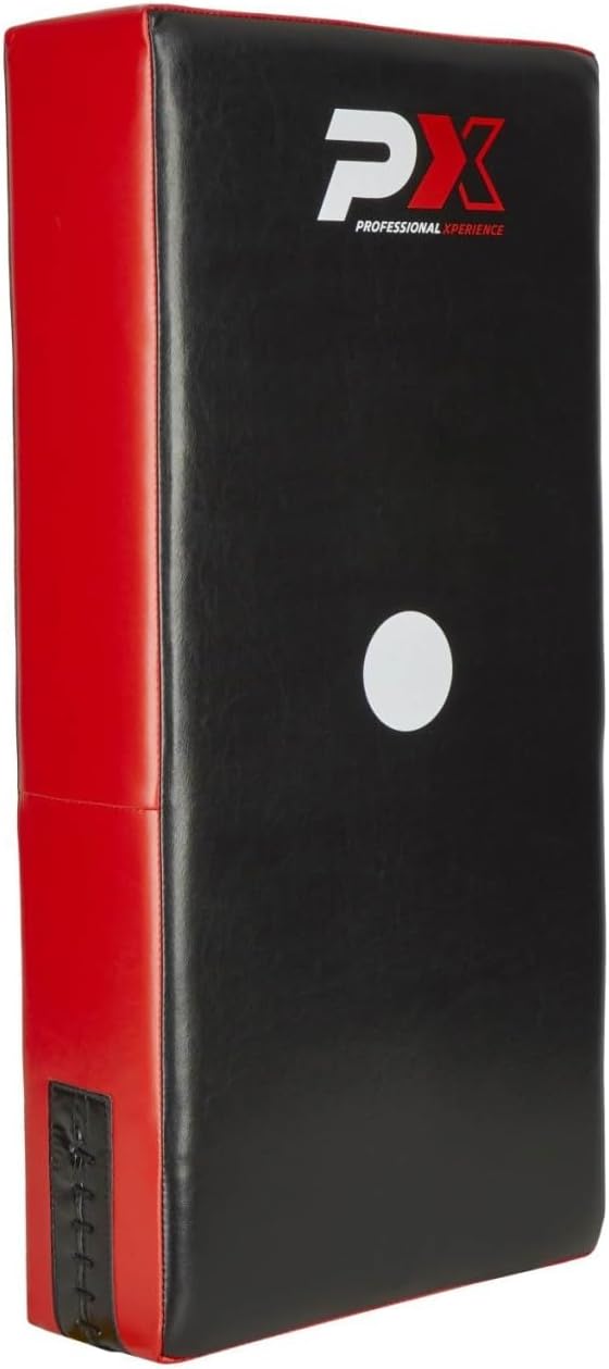 Schlagpolster Strike - Mit 4 Griffen - 60 x 35 x 15 cm - Kunstleder rot-schwarz - Robuste leichte Pr