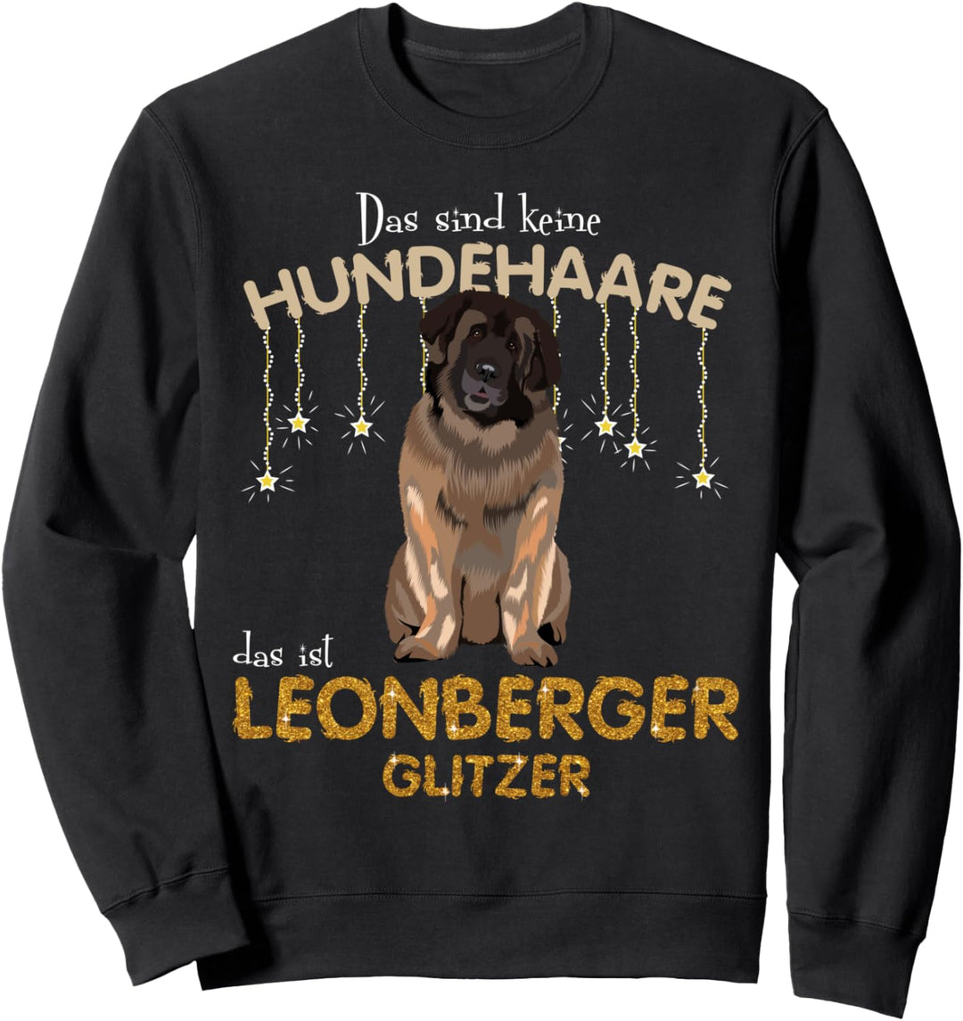 Das sind keine Hundehaare das ist LEONBERGER Glitz Sweatshirt