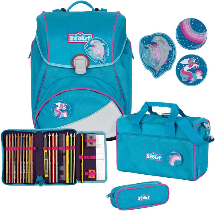 Scout Alpha Schulranzen-Set 4tlg.