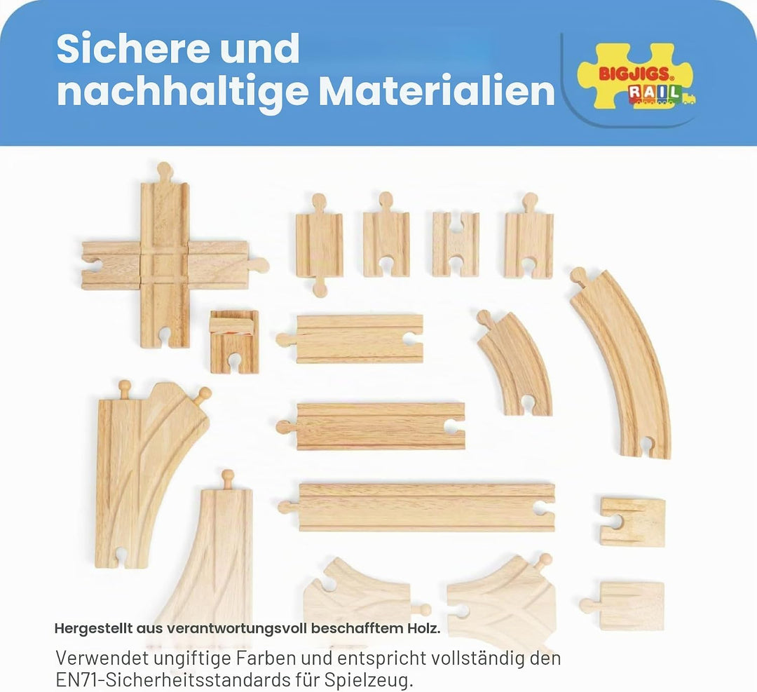 Bigjigs Rail Holzschienen Set