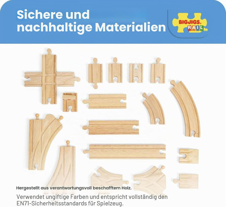 Bigjigs Rail Holzschienen Set