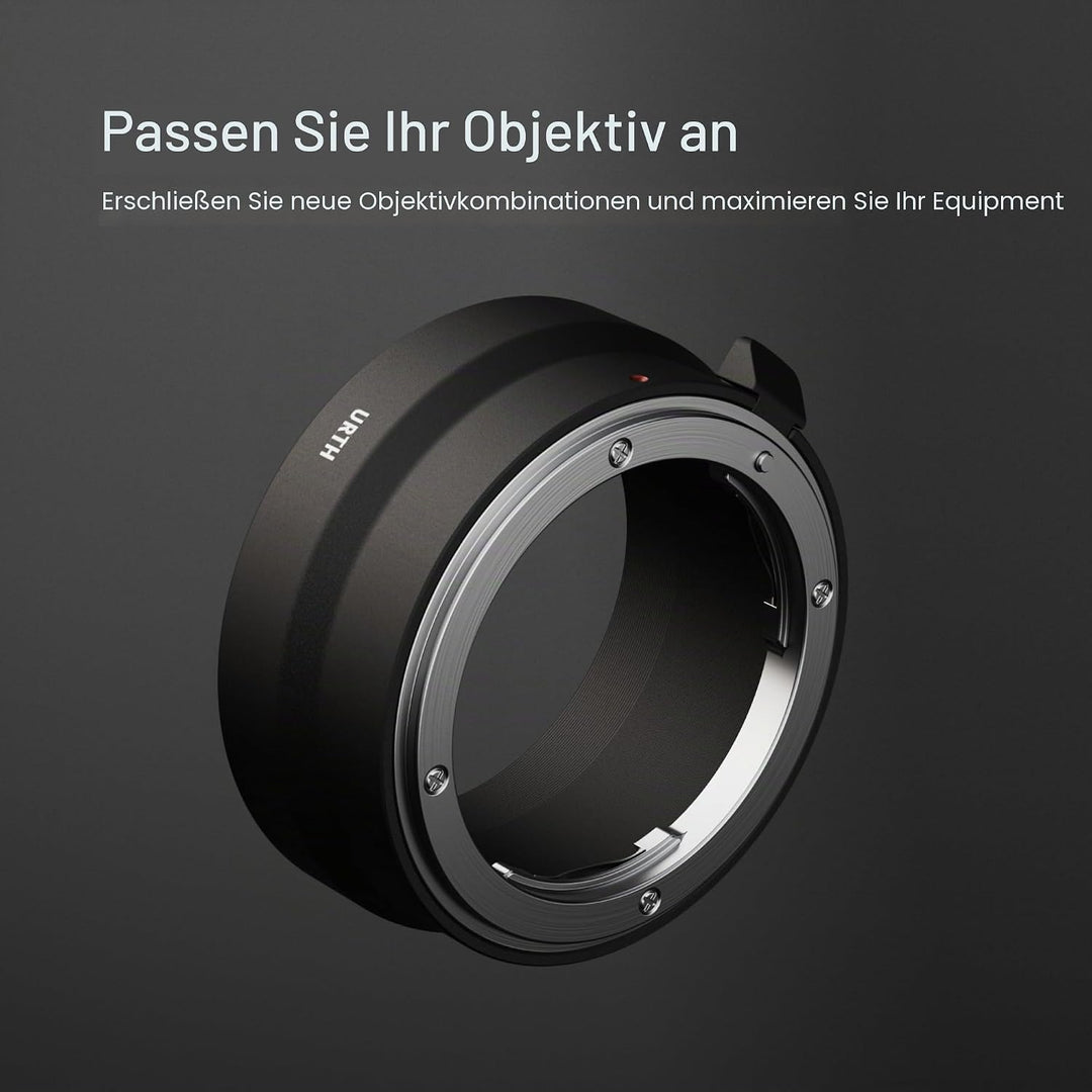 Urth Objektivadapter: Kompatibel mit Nikon F Objektiv und Canon R Kameragehäuse, Nikon F