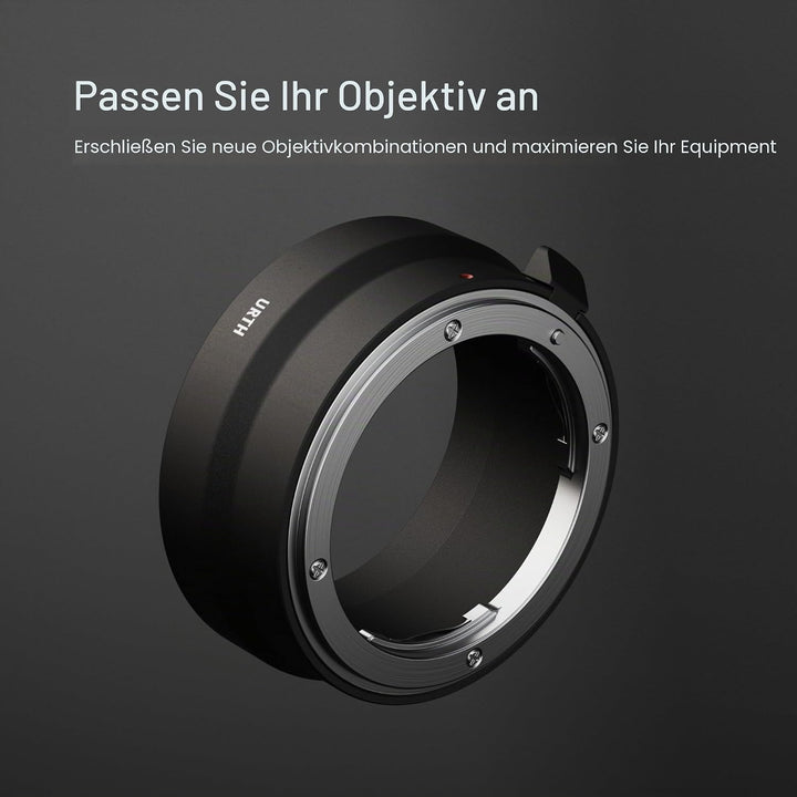 Urth Objektivadapter: Kompatibel mit Nikon F Objektiv und Canon R Kameragehäuse, Nikon F