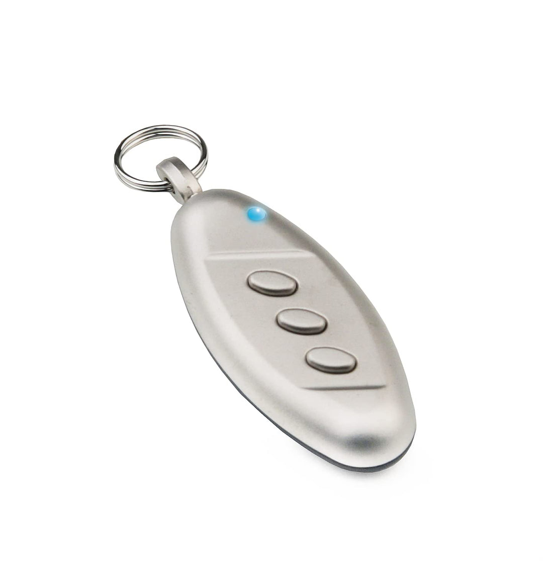 Berner Mini Handsender Blue opal BHS153 (Fernbedienung für Garagentorantriebe, mit blauer LED, 5 Kan