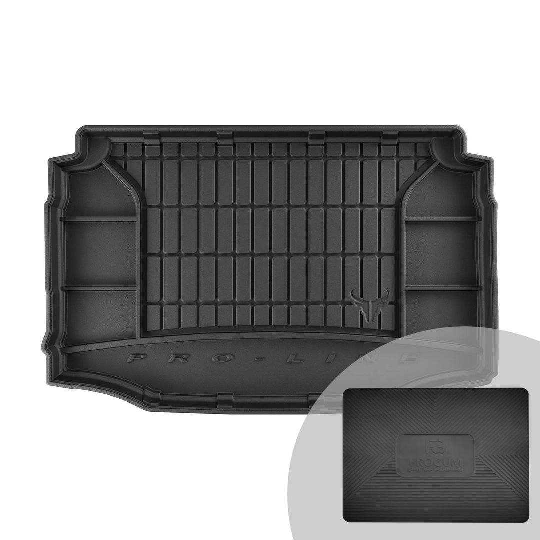 FROGUM ProLine 3D Gummimatte Exklusive Auto Kofferraummatte Kofferraumwanne für SEAT Arona ab 2017 |