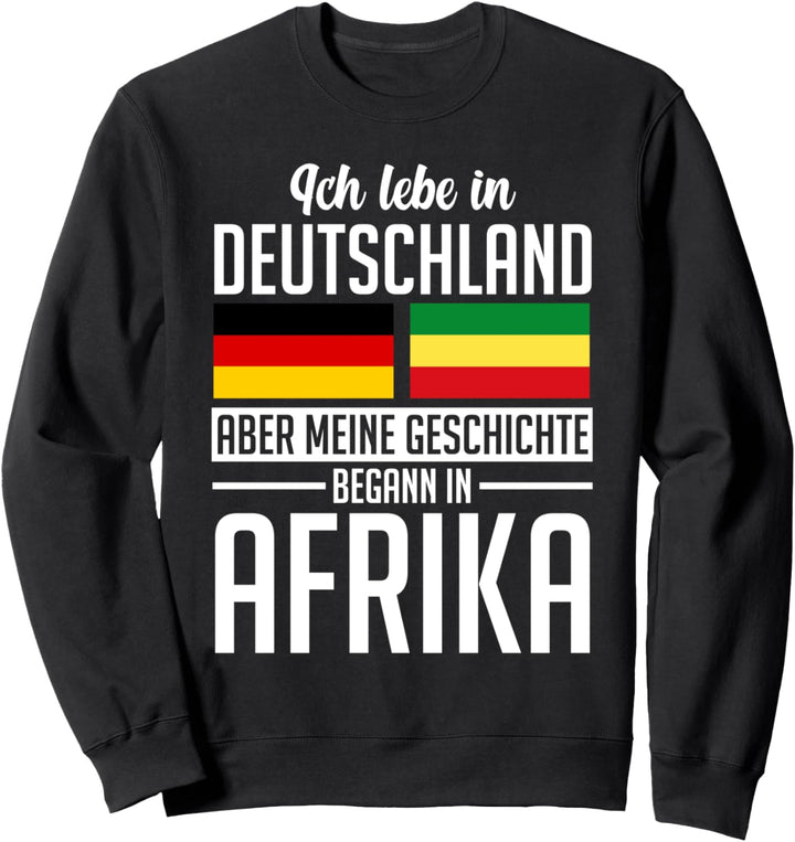 Deutschland Afrikaner Afrikanisch Afrika Sweatshirt