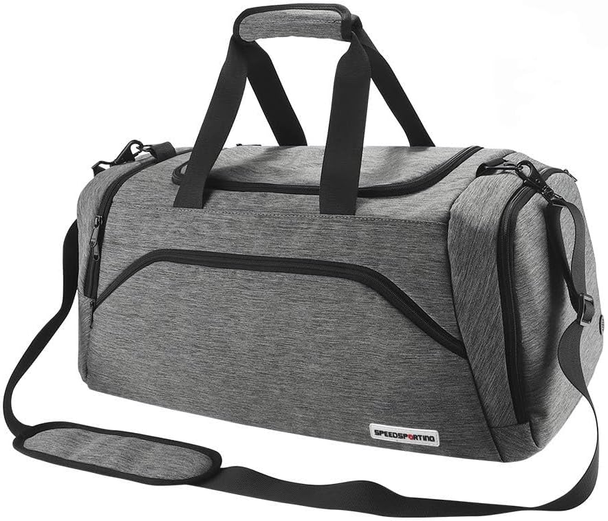 Speedsporting Sporttasche Männer Reisetasche Wasserdicht Fitnesstasche für männer mit Schuhfach Gym