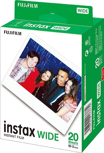 instax™ Wide Film Doppelpack 2x10 20 Fotos