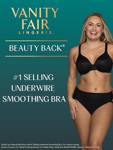 Vanity Fair Damen Beauty Minimizer-bh mit Rückenglättung, Minimiert Brustlinie Bis zu 3,8 Cm, Nicht