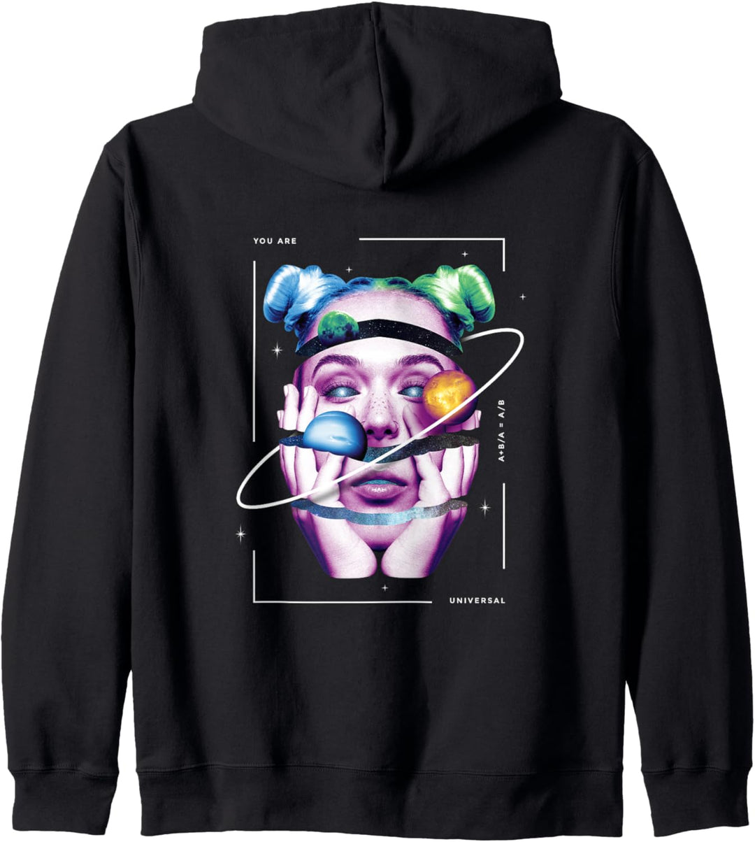 Ästhetischer Weirdcore Kapuzenjacke