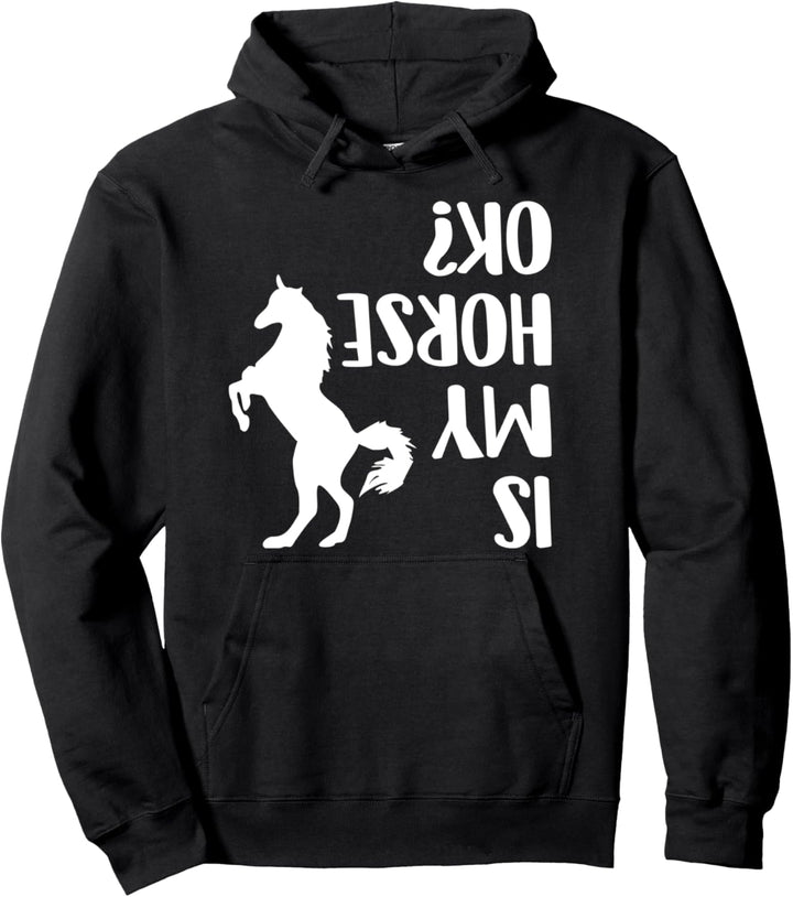 Reiten Ist mein Pferd ok? Reiten Araber Dressur Voltigieren Pullover Hoodie