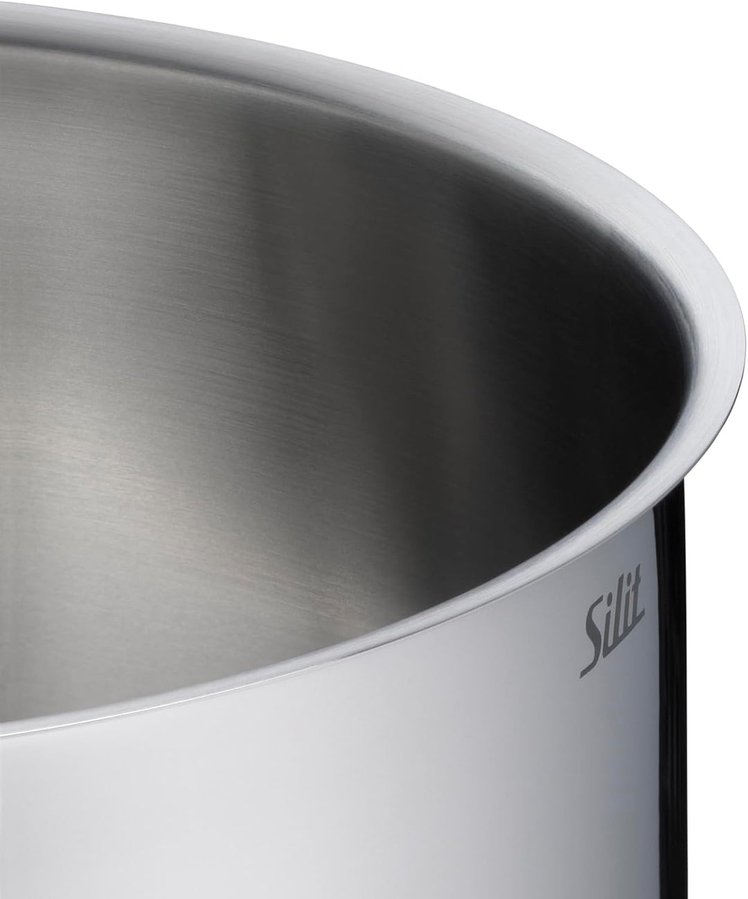 Silit Extra Cook Mini-Bratentopf 12 cm mit Glasdeckel, Innenskalierung, breiter Schüttrand, qualitat