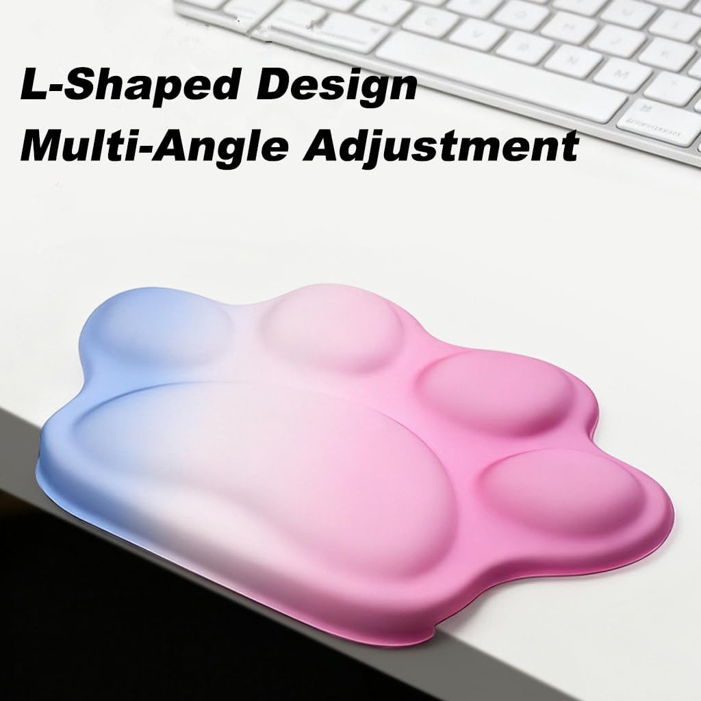 Armauflage Schreibtisch,2 Stück L-förmige Schreibtisch Handgelenk Ellenbogenstütze,Ergonomische Anti