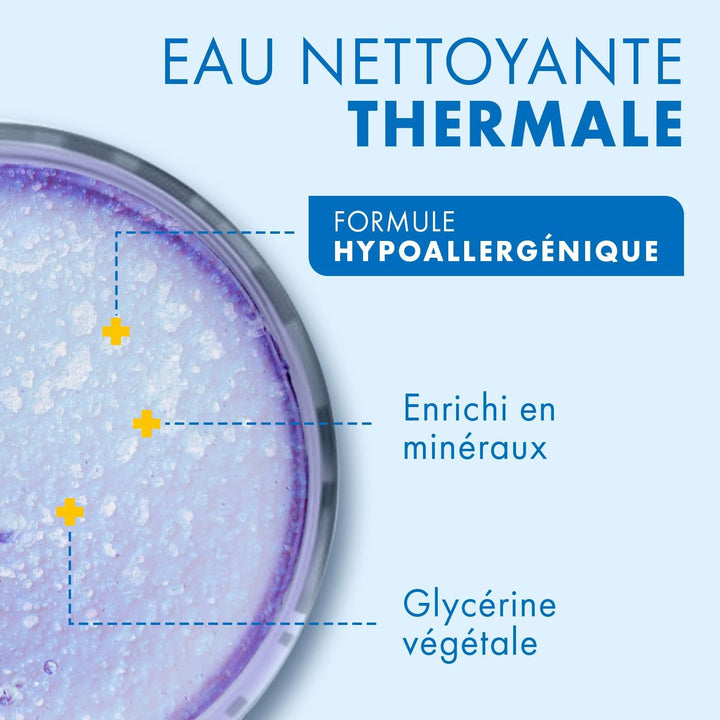 Mixa Babytücher mit Thermalwasser, 4 x 48 Tücher: hypoallergen, reinigt sanft Reinigungstücher mit T