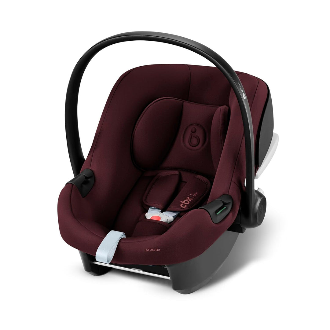 CYBEX Silver Babyschale Aton B2 i-Size, Inkl. Neugeboreneneinlage, SensorSafe kompatibel, Ab Geburt