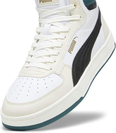 PUMA Unisex Caven 2 Sneaker 42 EU Puma White Puma Black Alpine Snow Warm White Gold, 42 EU Puma Whit