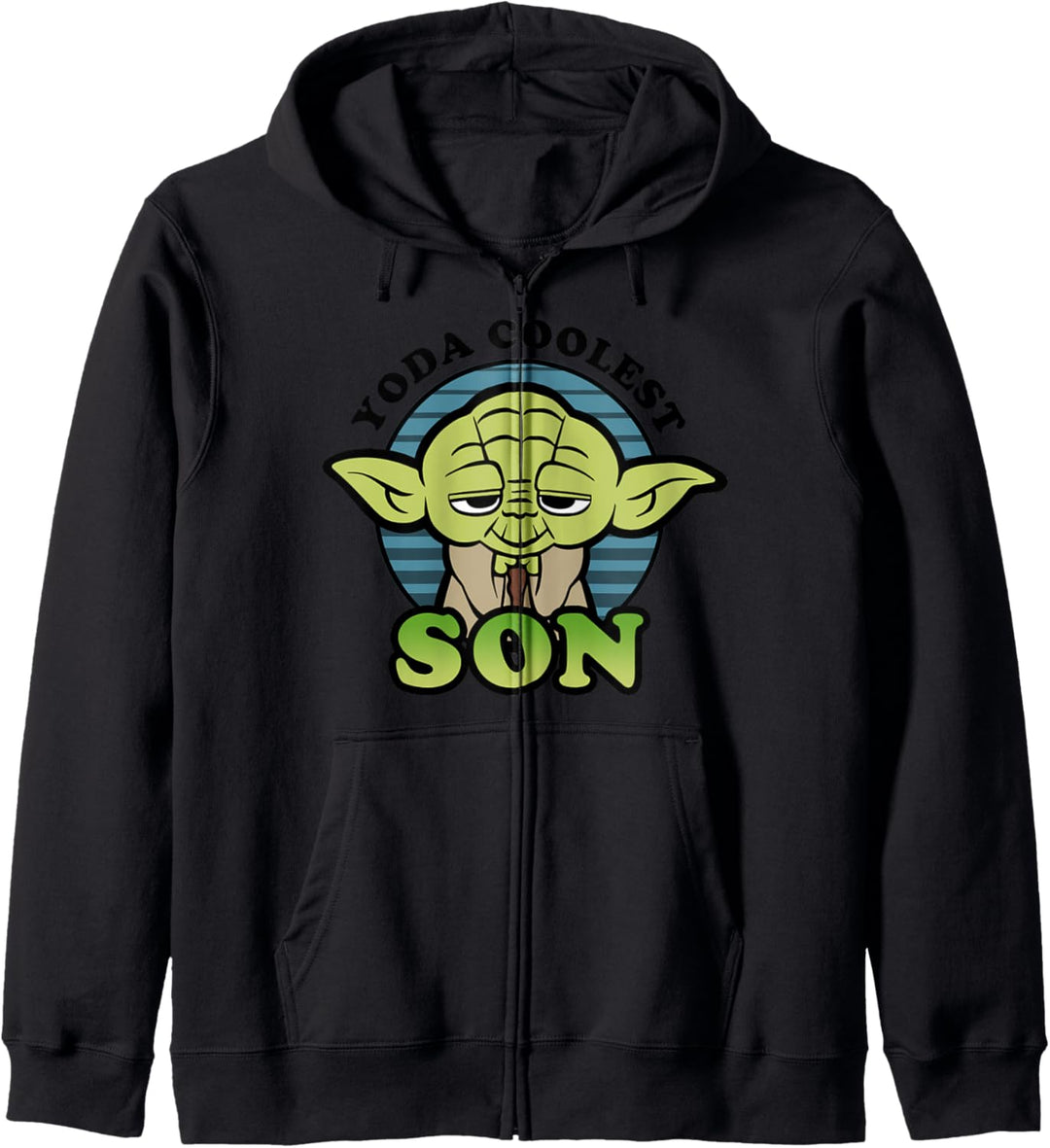Star Wars Yoda Coolest Son Cartoon Kapuzenjacke