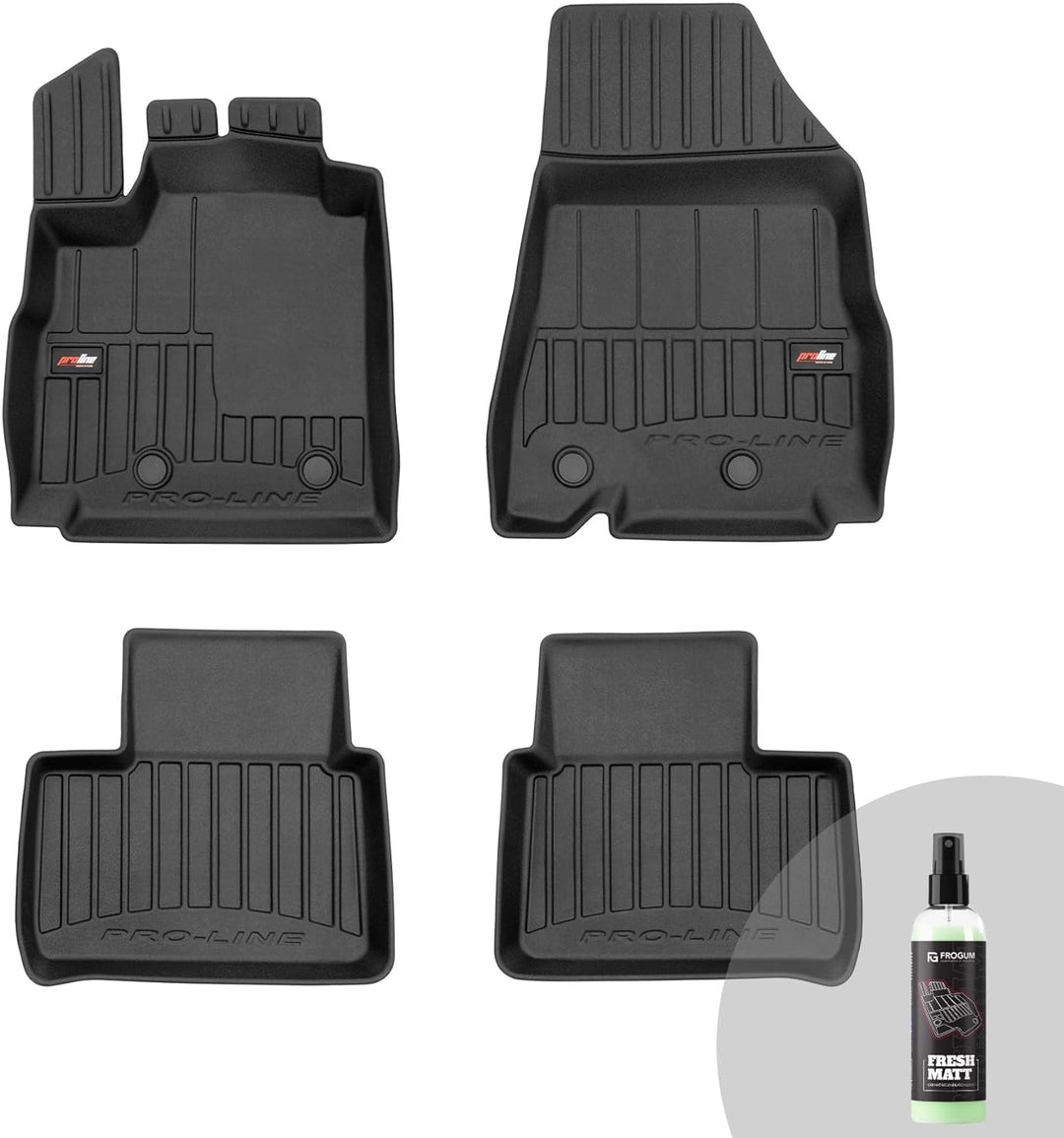 FROGUM ProLine 3D Gummimatten Exklusiven Auto Fussmatten Autofussmatten für Renault Arkana ab 2019 |