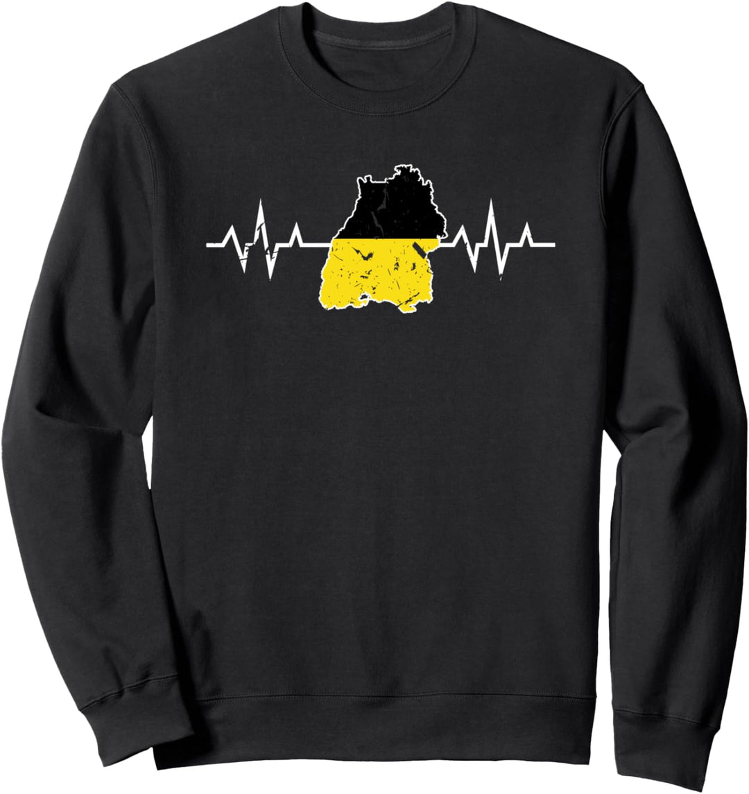 Mein Herz Schlägt Für Stuttgart Baden-Württemberg Sweatshirt