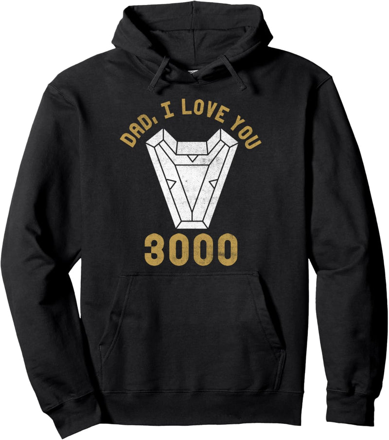 Marvel Iron Man Dad I Love You 3000 Pullover Hoodie