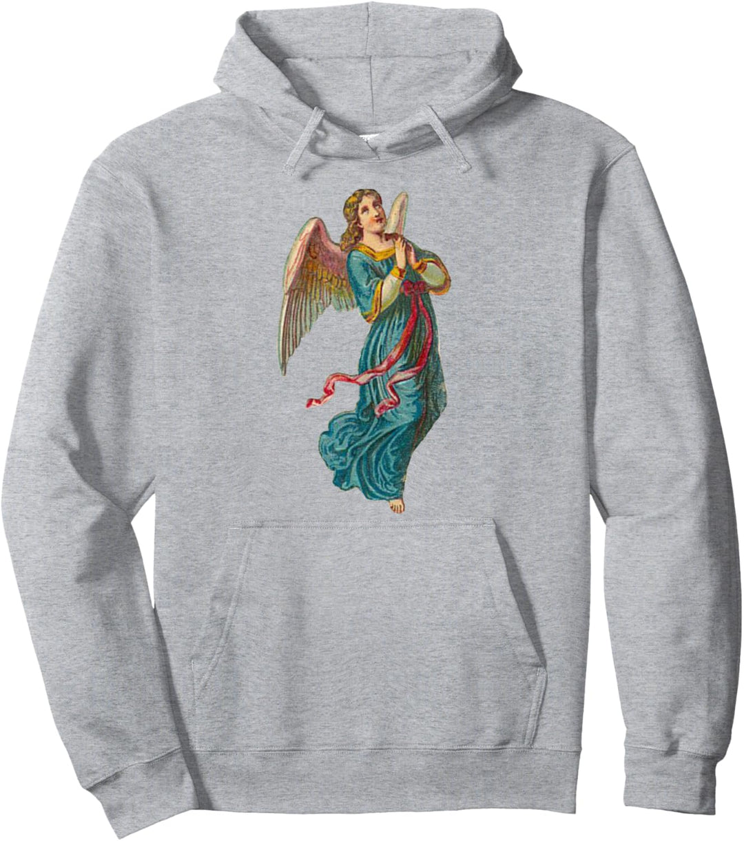 Mein Schutzengel-Vintager religiöser christlicher Glaube Pullover Hoodie