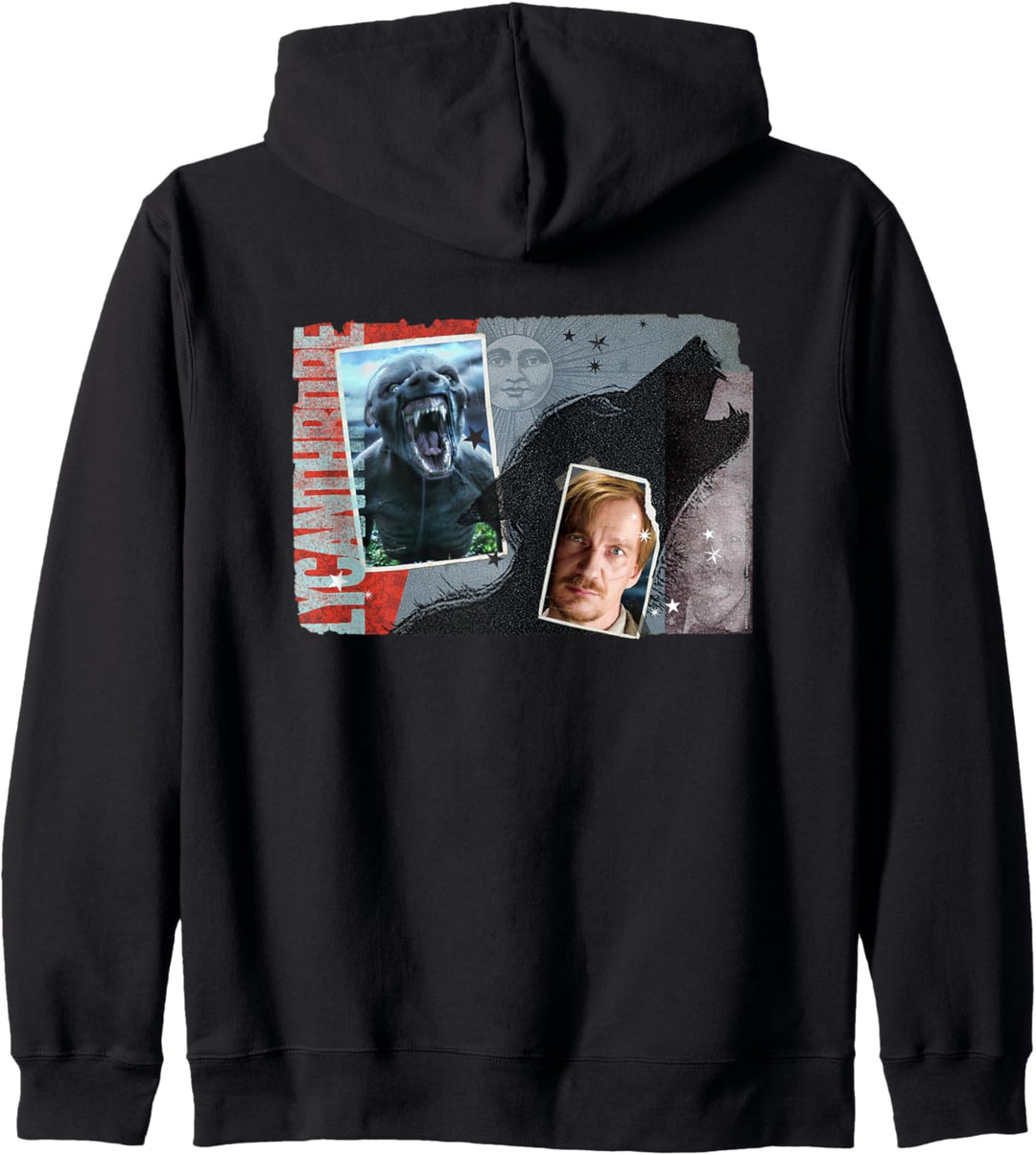 Harry Potter Lycanthrope Professor Lupin Collage Kapuzenjacke