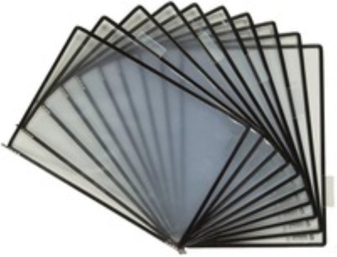 Tarifold 114507 Sterifold Antimikrobielle Sichttafeln, A4, schwarz