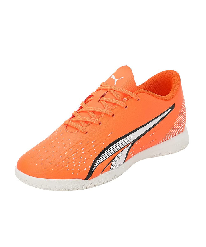 PUMA Fussballschuhe Ultra Play IT JR Kinder Teenager Hallenschuh 107780 01 Pink 28 EU Ultra Orange P