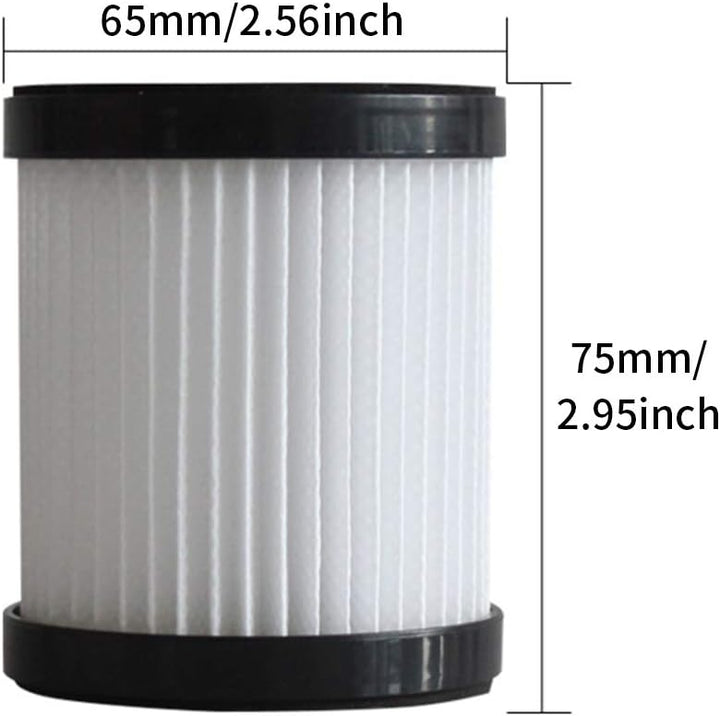 6Pcs XL-618A Flitters Ersatzfilter für MOOSOO XL 618A Akku-Staubsauger, Staubsauger Filter Sieb Stau