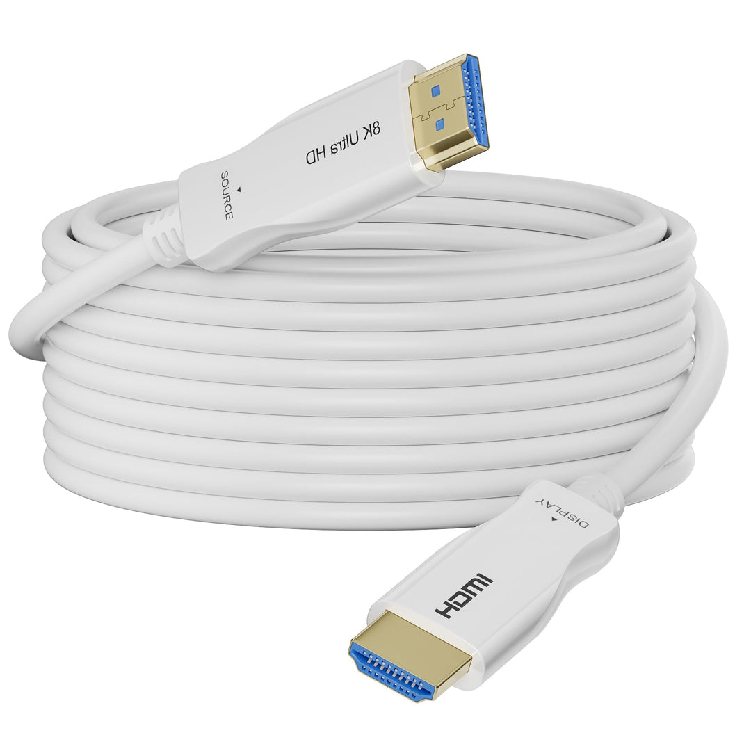 8K HDMI Glasfaser kabel 23Meter - 48Gbps High Speed HDMI Kabel Speed 8K@60Hz 4K@120Hz HDR10 eARC 3D